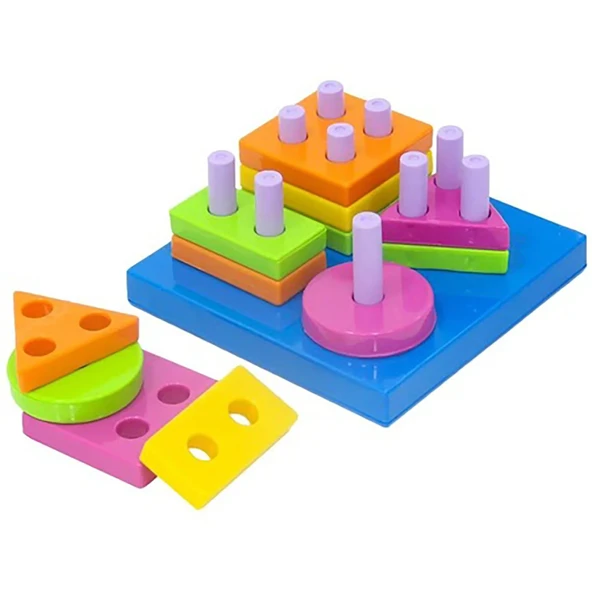 Kiki Geometrik Şekiller Bulmaca AE-1410 - Resim 2