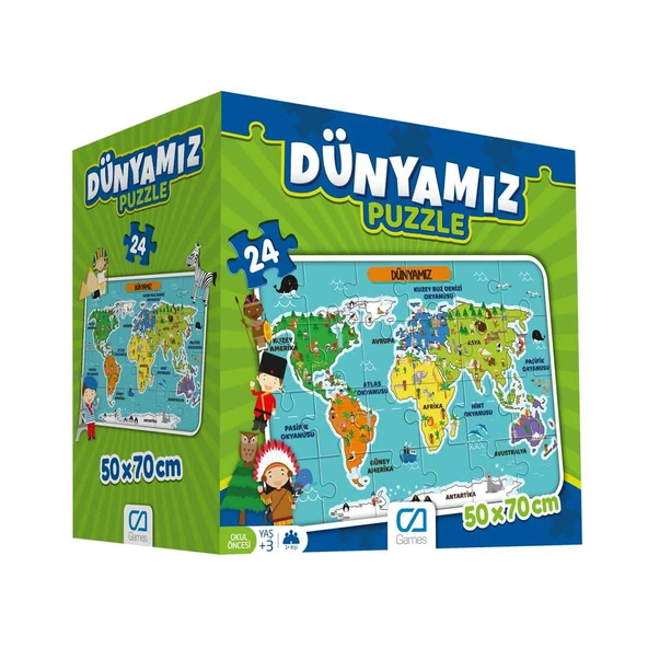 Games Dünyamız Puzzle 5025 ürün görseli 1