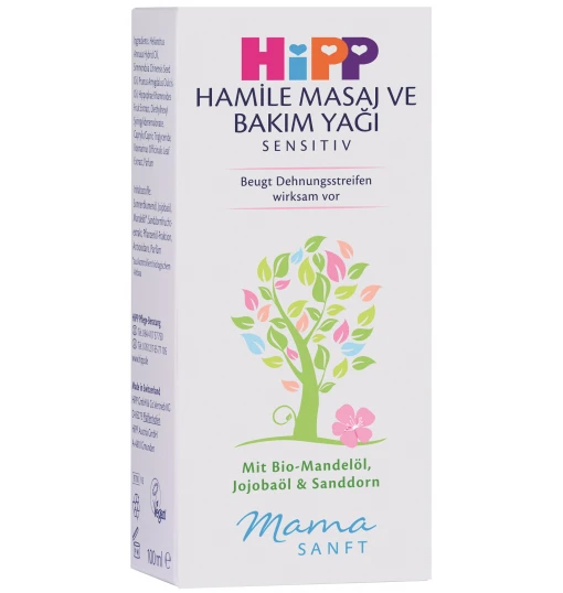 Hipp Hamile Masaj ve Bakım Yağı 100 ml - Resim 2