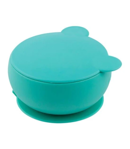 OiOi Silikon Kapaklı Kase Aqua Green ürün görseli 1