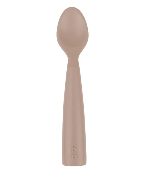 OiOi Nam Nam Silikon Mama Kaşığı Bubble Beige ürün görseli 1