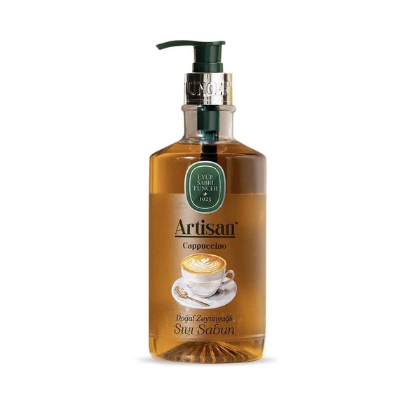 Eyüp Sabri Tuncer Artisan Doğal Zeytinyağlı Sıvı Sabun 600 ml Cappuccino ürün görseli 1