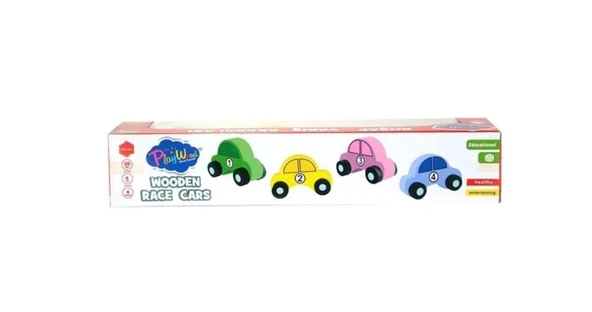 PlayWood Ahşap Yarış Arabaları 380 ürün görseli 1