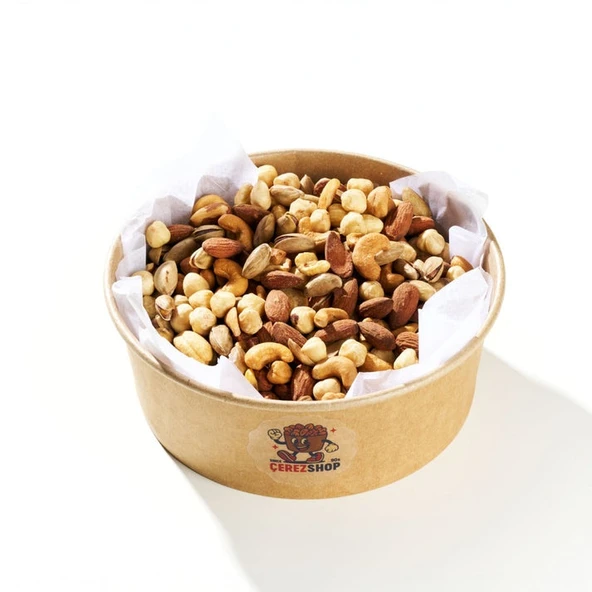 Lüks Karışık Kuruyemiş Premium Antep Fıstığı Kaju Badem Fındık ürün görseli 1