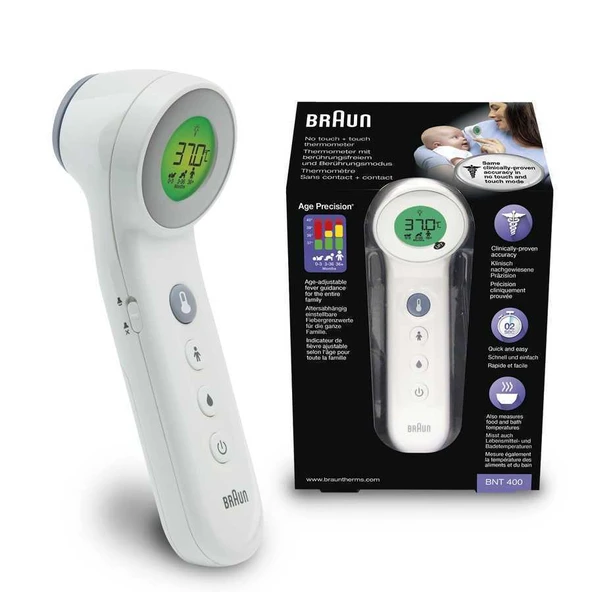 Braun BNT400 Temassız Alından Ateş Ölçer ürün görseli 1