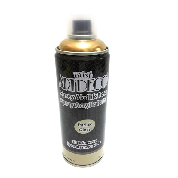 Artdeco 995 Akrilik Sprey Boya 400 Ml Krom Altın ürün görseli 1