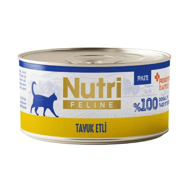 Nutri Feline Pate Tuk Etli Tahılsız Kedi Konservesi 70 Gr ürün görseli 1