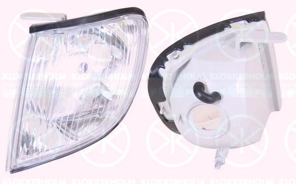 Hyundai Starex 2001-2007 Sinyal Lambası Sağ Duysuz : Beyaz (Oem No:923024A500) ürün görseli 1