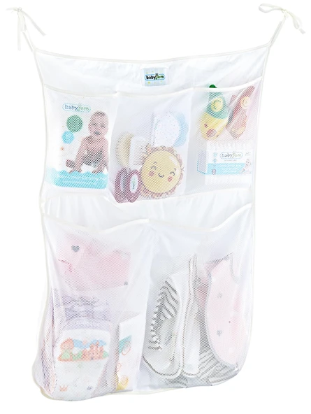 BabyJem Yatak Başı Organizer 555 Beyaz ürün görseli 1