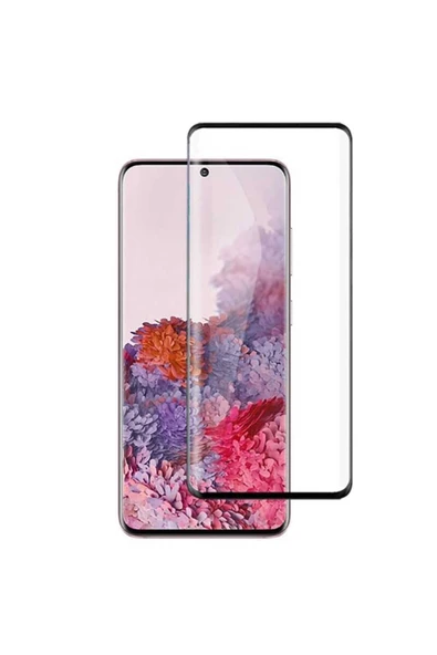 HEPTEKİLETİŞİM Samsung Galaxy M52 Ekran Koruyucu Tam Kaplayan Tamperli Cam Kavisli Kaplama (davin 5d) Siyah ürün görseli 1
