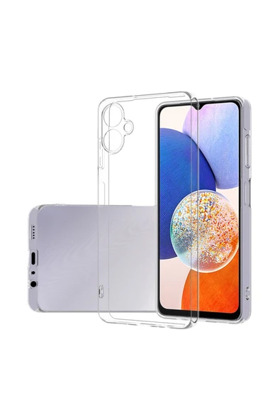 HEPTEKİLETİŞİM Galaxy A06 Kılıf HPTK Süper Silikon Kapak-Şeffaf ürün görseli 1