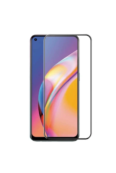 HEPTEKİLETİŞİM Oppo Reno 6 4g Ekran Koruyucu Tam Kaplayan Tamperli Cam Kavisli Kaplama (davin 5d) Siyah ürün görseli 1