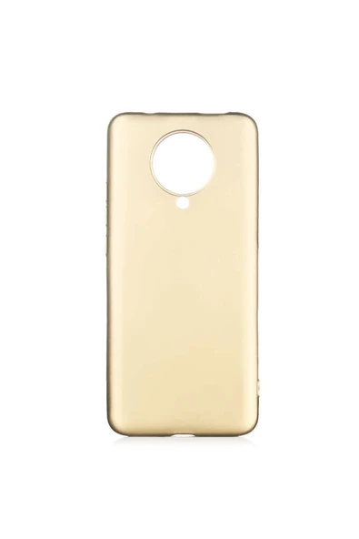 HEPTEKİLETİŞİM Xiaomi Redmi K30 Pro Kapak Yumuşak Dokulu Soft Esnek Ince Mat Renkli Silikon Kılıf-premier-Gold ürün görseli 1