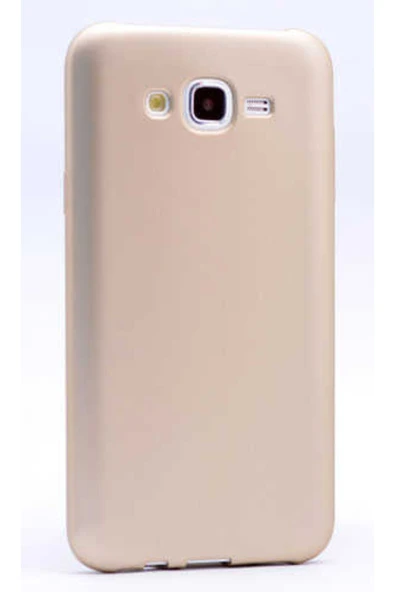 HEPTEKİLETİŞİM Samsung Galaxy J2 Kapak Yumuşak Dokulu Soft Esnek Ince Mat Renkli Silikon Kılıf-premier-Gold ürün görseli 1