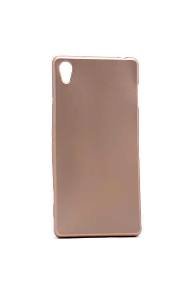 HEPTEKİLETİŞİM Sony Xperia Z3 Kapak Yumuşak Dokulu Soft Esnek Ince Mat Renkli Silikon Kılıf-premier-Gold ürün görseli 1
