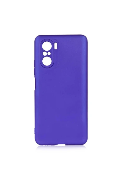 HEPTEKİLETİŞİM Xiaomi Redmi K40 Kapak Yumuşak Dokulu Soft Esnek Ince Mat Renkli Silikon Kılıf-premier-Saks Mavi ürün görseli 1