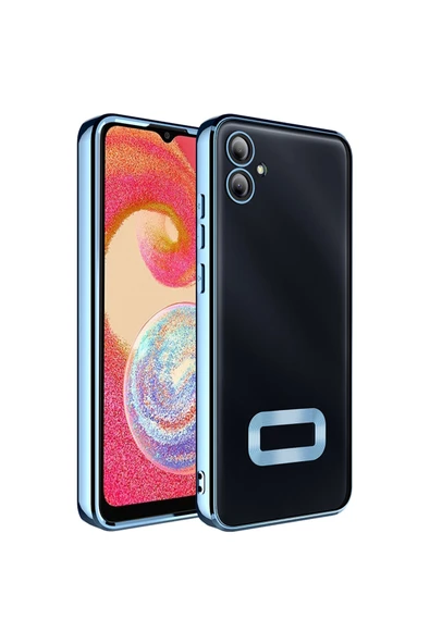 HEPTEKİLETİŞİM Samsung Galaxy A07 Kılıf Kamera Lens Korumalı Logo Gösteren Şeffaf Parlak Kenarlı Kapak (omega) ürün görseli 1