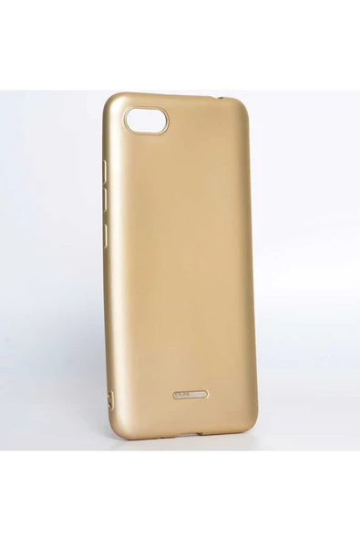 HEPTEKİLETİŞİM Xiaomi Redmi 6a Kapak Yumuşak Dokulu Soft Esnek Ince Mat Renkli Silikon Kılıf-premier-Gold ürün görseli 1