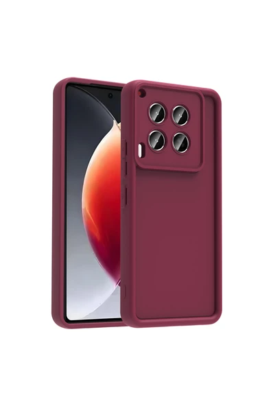 HEPTEKİLETİŞİM Tecno Camon 30 Kılıf Mat Yüzeyli Kamera Korumalı Silikon Kapak (Ananas) ürün görseli 1