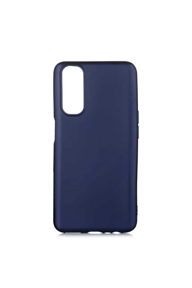 HEPTEKİLETİŞİM Realme 7 Kapak Yumuşak Dokulu Soft Esnek Ince Mat Renkli Silikon Kılıf-premier-Lacivert ürün görseli 1