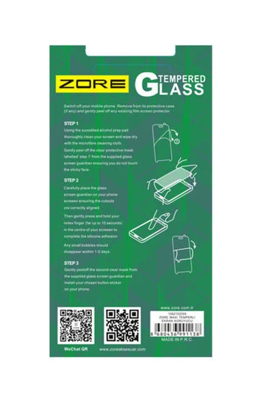 HEPTEKİLETİŞİM Iphone 4s Ekran Koruyucu Kısa Temperli 9h Sert Kırılmaz Cam Koruma (MAXİ) ürün görseli 1