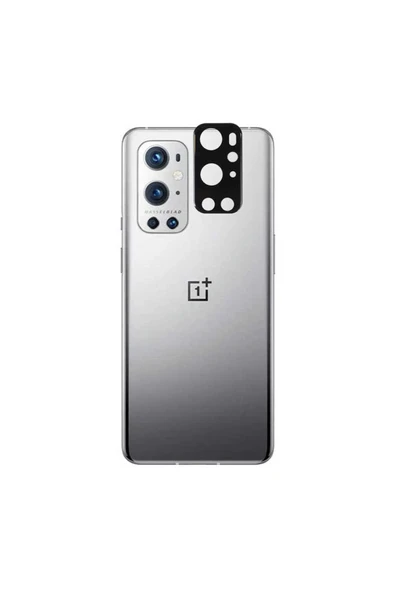 HEPTEKİLETİŞİM One Plus 9 Pro Kamera Lens Koruyucu Siyah Çerçeveli Korunaklı (3D K.C) Siyah ürün görseli 1