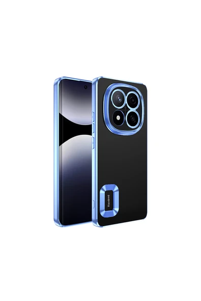 HEPTEKİLETİŞİM Poco X7 Kılıf Kamera Lens Korumalı Parlak Kenarlı Kapak (OMEGA) ürün görseli 1