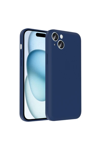 HEPTEKİLETİŞİM Apple iPhone 15 Plus Kılıf Kamera Korumalı Kartlık Hazneli Kapak (vitra) ürün görseli 1