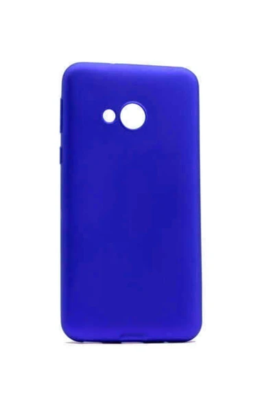 HEPTEKİLETİŞİM Htc U Play Kapak Yumuşak Dokulu Soft Esnek Ince Mat Renkli Silikon Kılıf-premier-Saks Mavi ürün görseli 1
