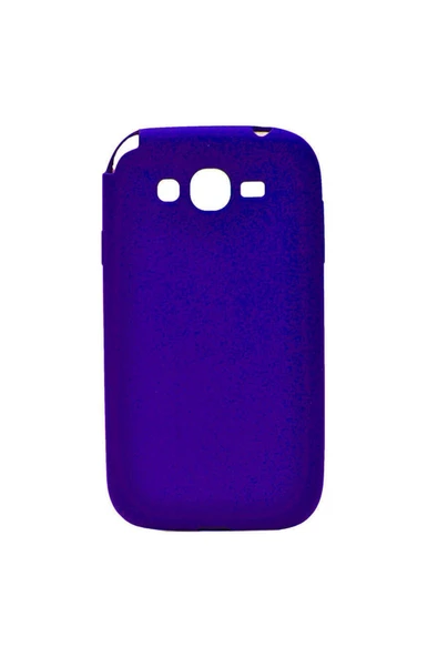 HEPTEKİLETİŞİM Samsung Galaxy Grand Duos I9082 Kapak Dokulu Soft Mat Renkli Silikon Kılıf-premier-Saks Mavi ürün görseli 1
