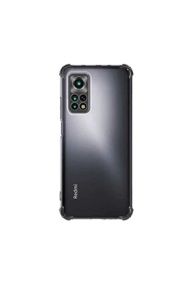 HEPTEKİLETİŞİM Xiaomi Redmi Note 11 Global Kılıf Antishock Darbe Emici Kamera Korumalı Şeffaf Silikon Kapak/K-ANTİ ürün görseli 1