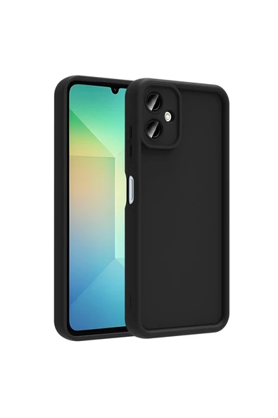 HEPTEKİLETİŞİM Samsung Galaxy A07 Kılıf Mat Yüzeyli Kamera Korumalı Silikon Kapak (Ananas) ürün görseli 1
