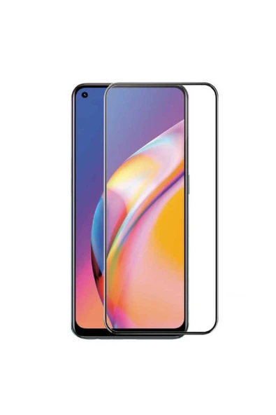 HEPTEKİLETİŞİM Huawei P40 Lite Ekran Koruyucu Tam Kaplayan Tamperli Cam Kavisli Kaplama -davin 5d! Siyah ürün görseli 1