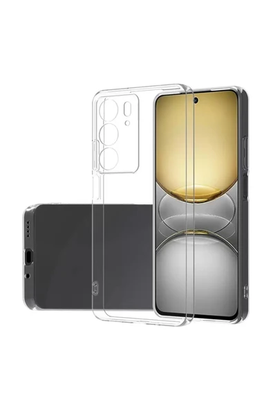 HEPTEKİLETİŞİM Realme C75 Şeffaf Kılıf Yumuşak Ince Tasarımlı Kapak (süper) ürün görseli 1