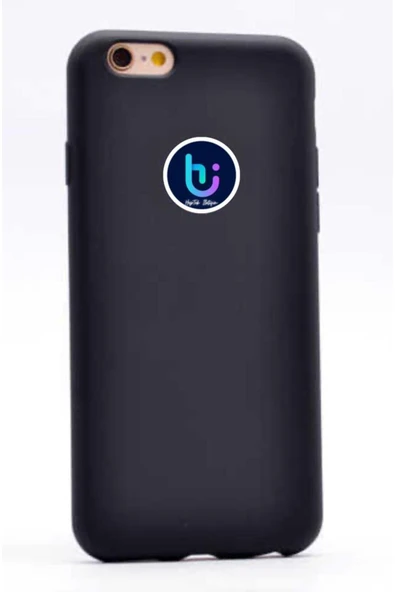 HEPTEKİLETİŞİM Iphone 7 Kapak Yumuşak Dokulu Soft Esnek Ince Mat Renkli Silikon Kılıf-PREMİER-Siyah ürün görseli 1