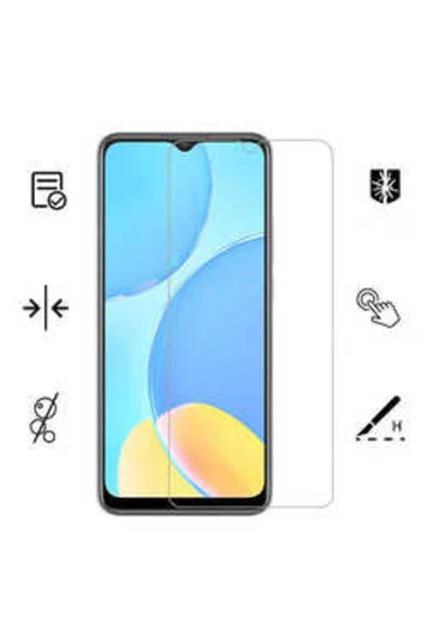 HEPTEKİLETİŞİM Huawei Nova Y70 Ekran Koruyucu Kısa Temperli 9h Sert Kırılmaz Cam Koruma -maxi! ürün görseli 1