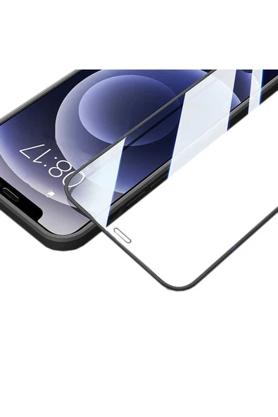 HEPTEKİLETİŞİM Iphone Xr 6.1 Ekran Koruyucu Esnek Yapılı Çizilmeye Dayanıklı (D-Ş-SERAMİK) Siyah ürün görseli 1