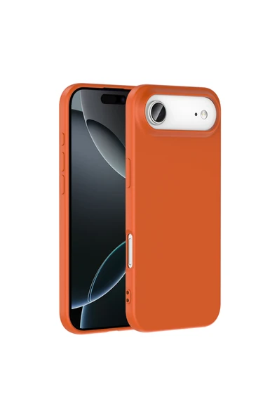 HEPTEKİLETİŞİM Apple iPhone 17 Air Kadife Iç Yüzey Yumuşak Dokulu Kamera Korumalı Ince Kapak (mara) ürün görseli 1