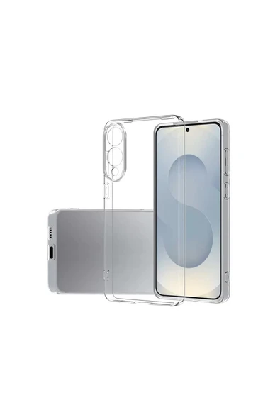 HEPTEKİLETİŞİM Samsung Galaxy S25 Edge Şeffaf Kılıf Yumuşak Ince Tasarımlı Kapak (süper) ürün görseli 1