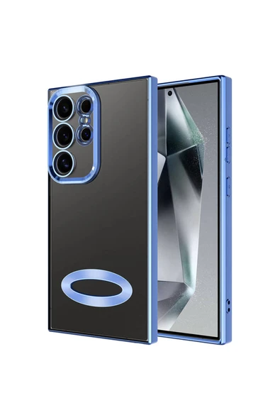 HEPTEKİLETİŞİM Samsung Galaxy S24 Ultra Kılıf Kamera Lens Korumalı Logo Gösteren Parlak Kenarlı Kapak  Uyumlu ürün görseli 1