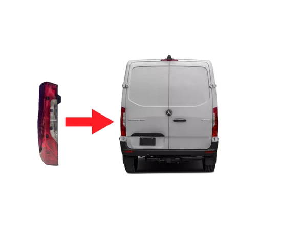 STOP LAMBASI SOL SPRINTER W907 W910 2018- ürün görseli 1
