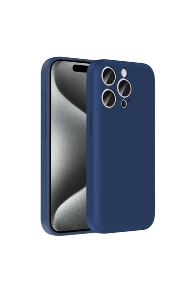 HEPTEKİLETİŞİM Apple iPhone 15 Pro Max Kılıf Kamera Korumalı Kartlık Hazneli Kapak (vitra) ürün görseli 1