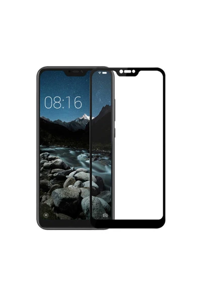 HEPTEKİLETİŞİM Xiaomi Mi A2 Lite Ekran Koruyucu Tam Kaplayan Tamperli Cam Kavisli Kaplama (davin 5d) Siyah ürün görseli 1