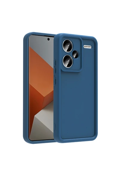 HEPTEKİLETİŞİM Redmi Note 13 Pro Plus Kılıf Mat Yüzeyli Kamera Korumalı Silikon Kapak (Ananas) ürün görseli 1