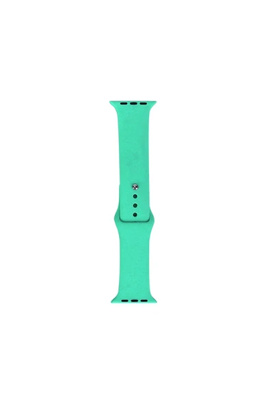 HEPTEKİLETİŞİM Watch 38mm Uyumlu Band Serisi Klasik Kordon Silikon Strap Kayış-Spearmint Green ürün görseli 1