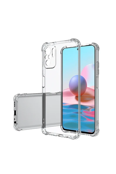 HEPTEKİLETİŞİM Xiaomi Poco M5S Şeffaf Kılıf Köşelerde Darbelere Karşı Ultra Kalınlık (antishock) ürün görseli 1