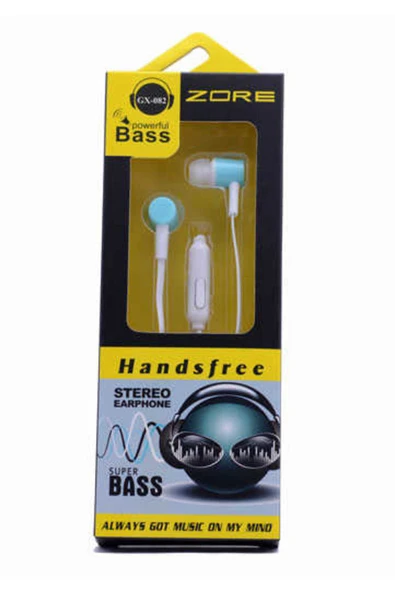 HEPTEKİLETİŞİM GX-082 Mp3 Stereo Kulaklık - Turkuaz ürün görseli 1