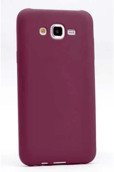 HEPTEKİLETİŞİM Samsung Galaxy J2 Kapak Yumuşak Dokulu Soft Esnek Ince Mat Renkli Silikon Kılıf-premier-Mürdüm ürün görseli 1