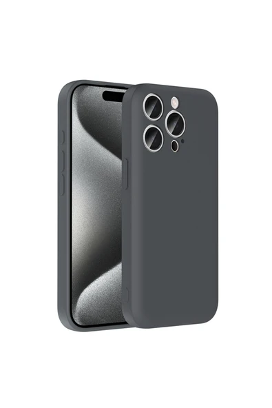 HEPTEKİLETİŞİM Apple iPhone 15 Pro Kılıf Kamera Korumalı Kartlık Hazneli Kapak (vitra) ürün görseli 1
