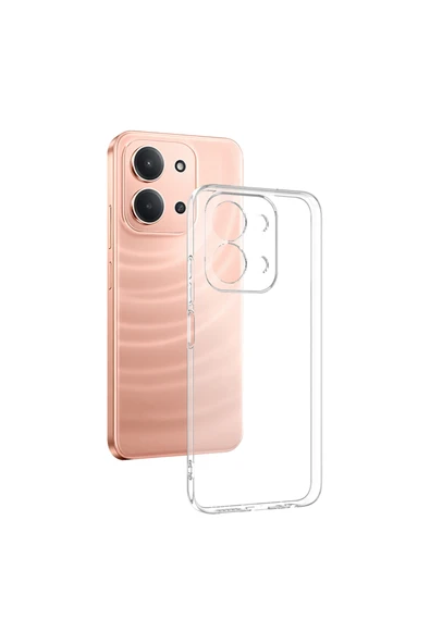HEPTEKİLETİŞİM Xiaomi Redmi 15C Şeffaf Kılıf Yumuşak Ince Tasarımlı Kapak (süper) ürün görseli 1